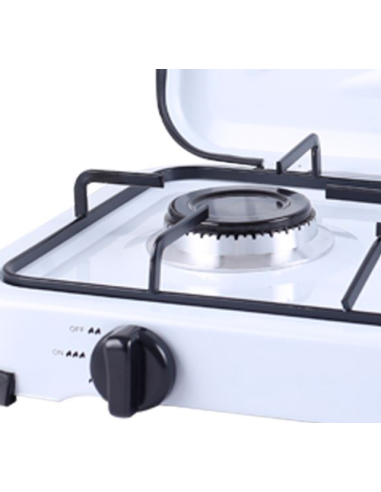 COCINA DE GAS 2 FUEGOS BLANCA MUVIP