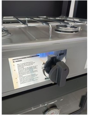 COCINA 2 FUEGOS CON TAPA + HORNO DE GAS MUVIP