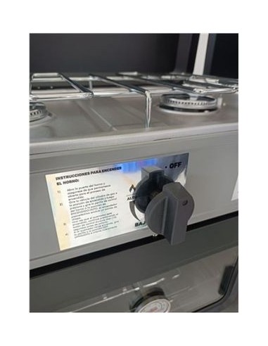 COCINA 2 FUEGOS CON TAPA + HORNO DE GAS MUVIP