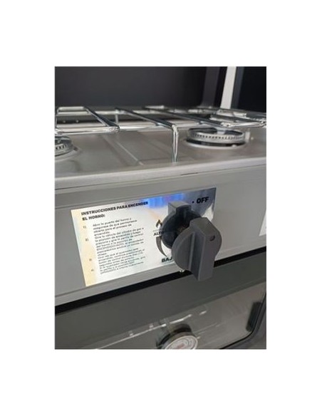 COCINA 2 FUEGOS CON TAPA + HORNO DE GAS MUVIP