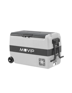 NEVERA PORTATIL CON COMPRESOR 44 LITROS 80W CON RUEDAS DOBLE ZONA MUVIP