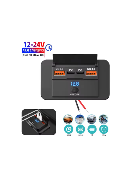 INFLADOR BOMBA DE AIRE 12V TOMA MECHERO BESTWAY