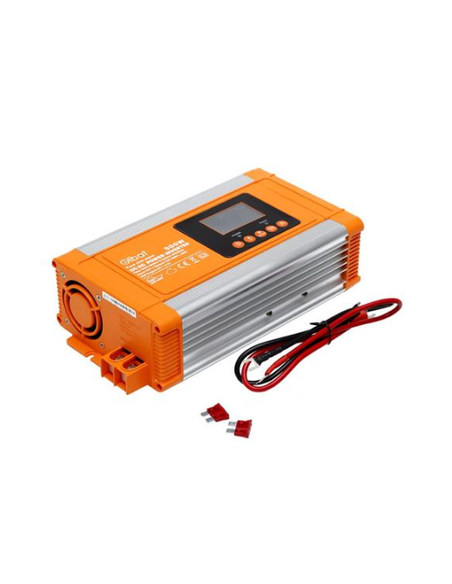 CONVERTIDOR DE CORRIENTE 3000W ONDA PURA CON PANTALLA LCD ELBAT