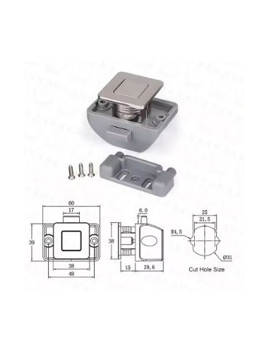 PORTAFUSIBLE IMPERMEABLE 10AWG 10AH