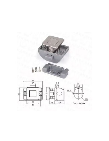 PORTAFUSIBLE IMPERMEABLE 10AWG 10AH