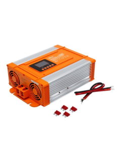 CONVERTIDOR DE CORRIENTE ONDA PURA CON PANTALLA LCD 1200W ELBAT 2