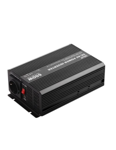 CONVERTIDOR DE CORRIENTE ONDA PURA 600W ELBAT