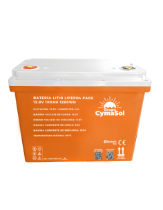BATERÍA LIFEPO4 12.8V 100AH 1.28KWH CYM-POWER