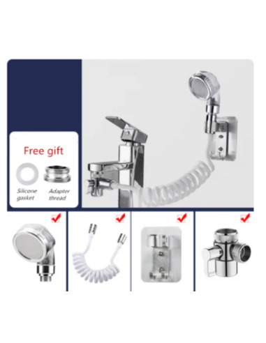 DUCHA PARA GRIFO BAÑO O COCINA 1.5M