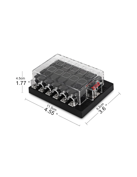 CAJA DE FUSIBLES 12 VIAS