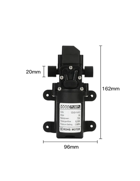 BOMBA AUTOCEBANTE DE DIAFRAGMA 3/4