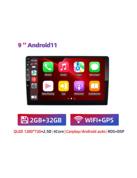 RADIO 2 DIN 9 PULGADAS CON WIFI