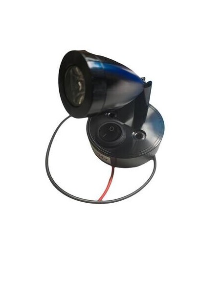 LAMPARITA LED NEGRA SIN FLEXO