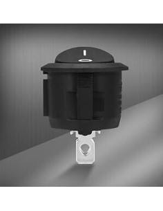 INTERRUPTOR BASCULANTE REDONDO 12V DOS PINES 2