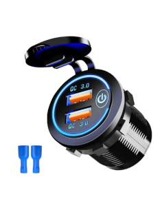 TOMA DOBLE USB QC 3.0