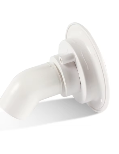 TAPÓN BLANCO DE LLENADO POR GRAVEDAD CON CERRADURA