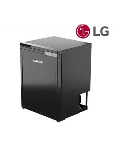NEVERA FIJA CON COMPRESOR LG 12V 57 LITROS 60W MUVIP