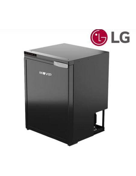 NEVERA FIJA CON COMPRESOR LG 12V 57 LITROS 60W MUVIP