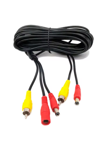 CABLE DE  EXTENSIÓN DE VIDEO AV RCA 10 M
