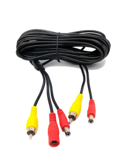 CABLE DE  EXTENSIÓN DE VIDEO AV RCA 10 M