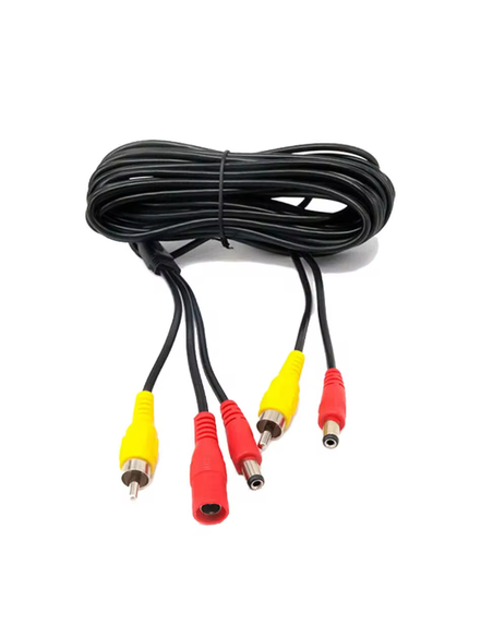 CABLE DE  EXTENSIÓN DE VIDEO AV RCA 10 M