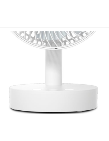 VENTILADOR PORTATIL BATERIA OSCILANTE 8 PULGADAS