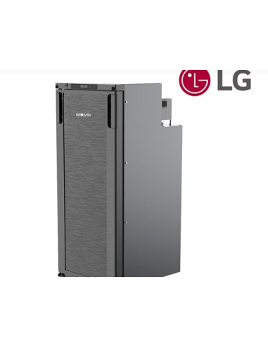 NEVERA FIJA CON COMPRESOR LG 12V 91 LITROS 80W MUVIP