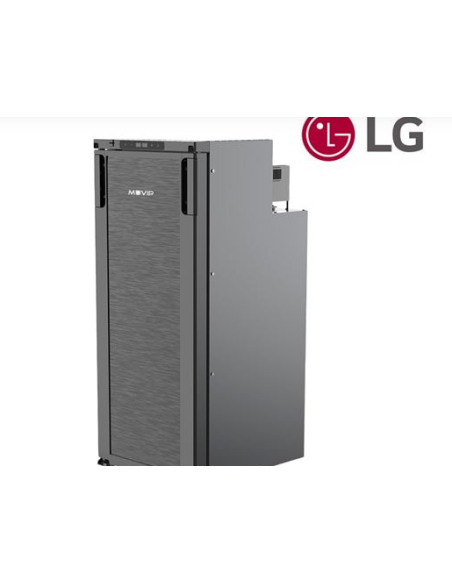 NEVERA FIJA CON COMPRESOR LG 12V 91 LITROS 80W MUVIP