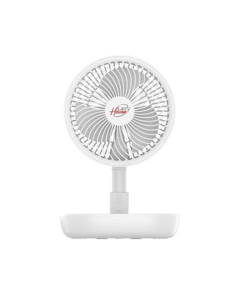 VENTILADOR PORTÁTIL DE BATERÍA PLEGABLE LARRYHOUSE 8"