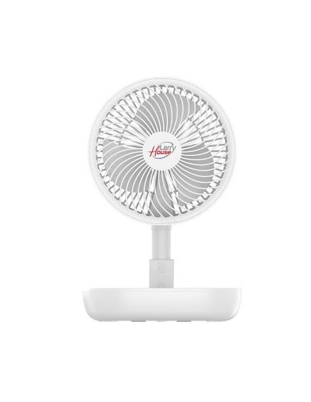VENTILADOR PORTÁTIL DE BATERÍA PLEGABLE LARRYHOUSE 8"