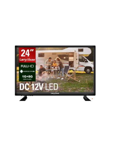 TELEVISOR 24 PULGADAS 12V HD SMART TV LARRYHOUSE