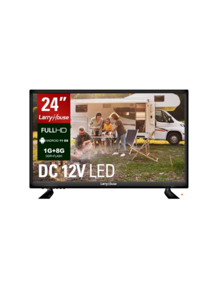 TELEVISOR 24 PULGADAS 12V HD SMART TV LARRYHOUSE