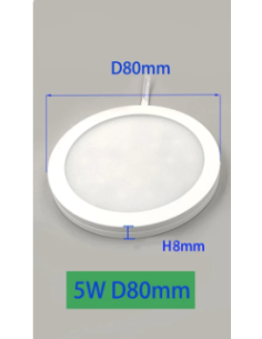 LUZ LED 12V SLIMM CAMPER 5W 8CM