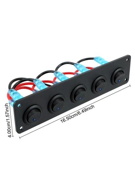 PANEL 5 INTERRUPTORES