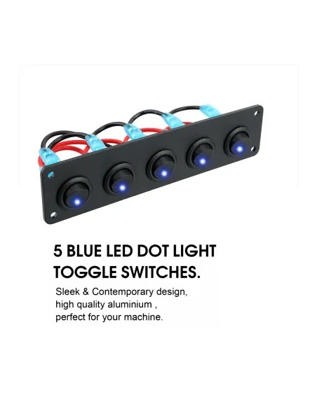 PANEL 5 INTERRUPTORES