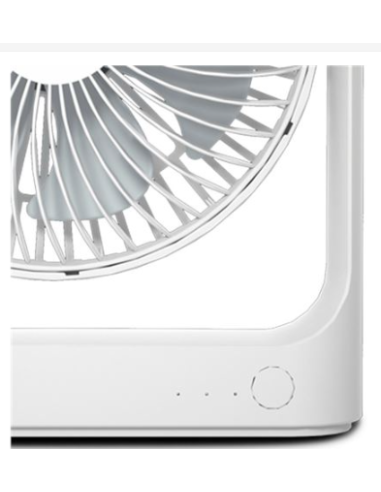 VENTILADOR BATERIA PORTATIL SOBREMESA 6 PULGADAS