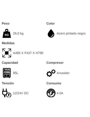NEVERA RYR80X 85L YAGUE