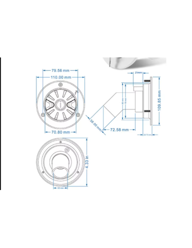 TAPÓN NEGRO DE LLENADO POR GRAVEDAD CON CERRADURA