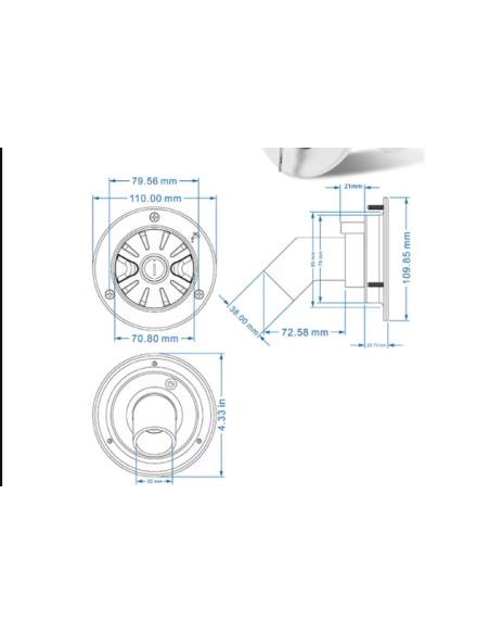 TAPÓN NEGRO DE LLENADO POR GRAVEDAD CON CERRADURA