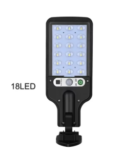 LAMPARA SOLAR 18 LED CON SENSOR
