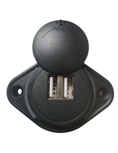 TOMA USB 3.0 12V SOBREPONER 2