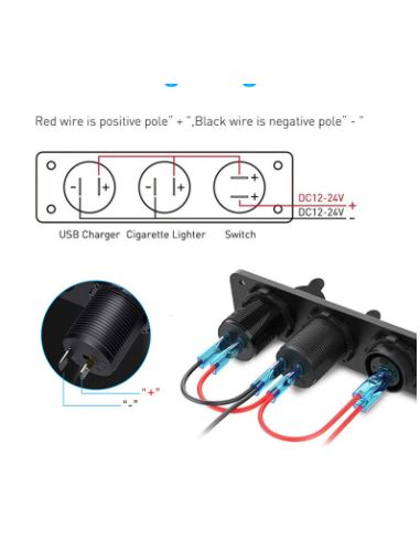PANEL 12V 3 CONEXIONES