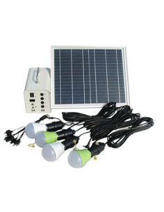 GENERADOR SOLAR PORTATIL DC 12V- ILUMINACIÓN CARGA MOVIL 2