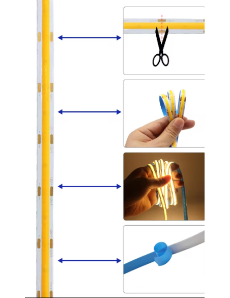 TIRA LUZ LED 12V  COB