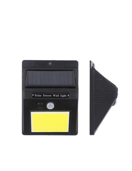 APLIQUE LED SOLAR 110LM NEGRO ELBAT