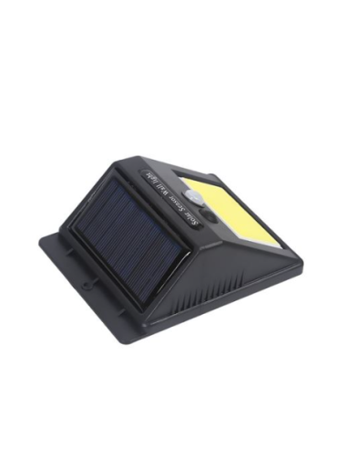 APLIQUE LED SOLAR 110LM NEGRO ELBAT