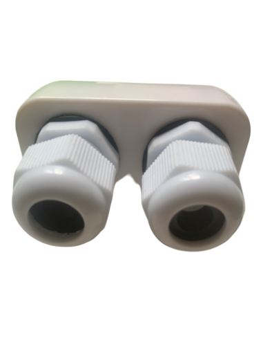 PASACABLE SOLAR DOBLE ENTRADA