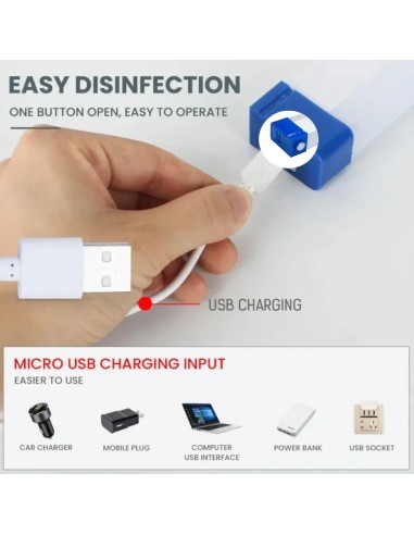 LAMPARA RECARGABLE LED USB