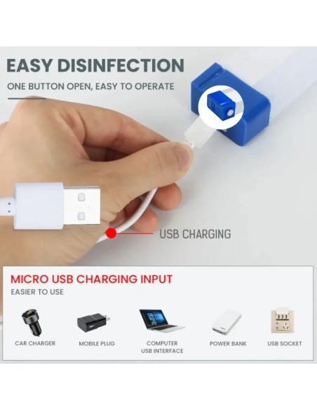 LAMPARA RECARGABLE LED USB