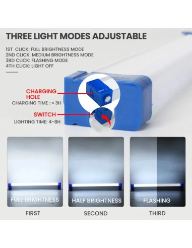 LAMPARA RECARGABLE LED USB